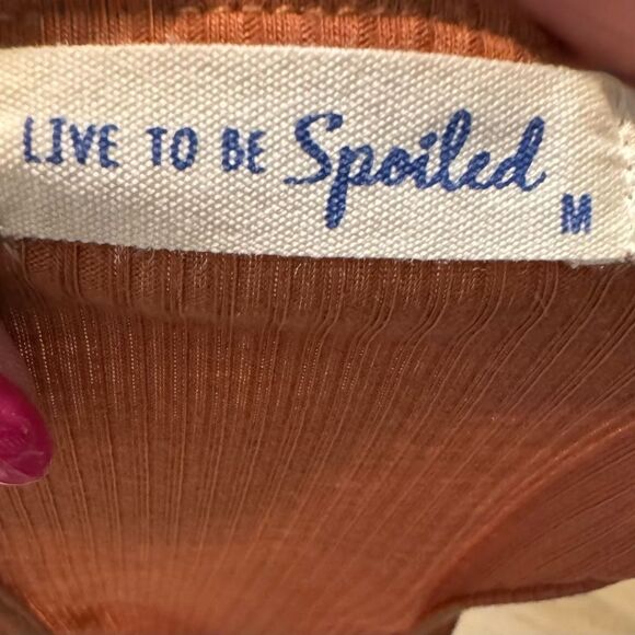 Live To Be Spoiled Knit Tank and Duster Set, Medium - Picture 15 of 16